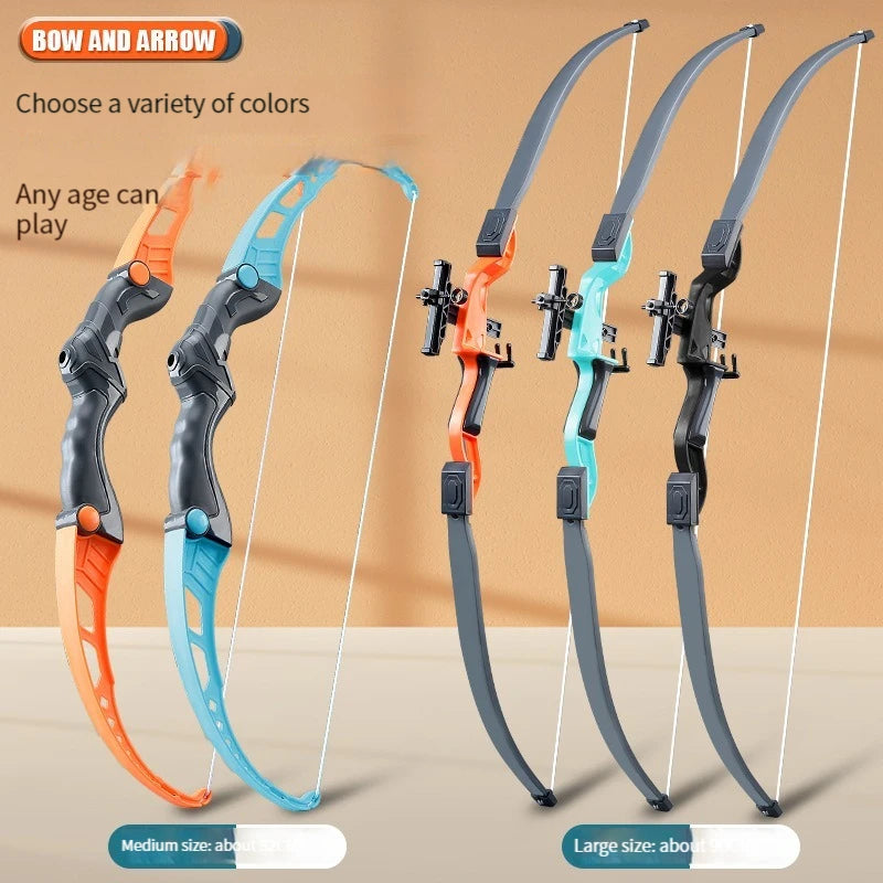 🏹 52cm Bow and Arrow Toy Set for Kids – Archery Practice with Target 🎯 | Outdoor Play, Gift for Boys & Girls | Safe & Fun Shooting Game