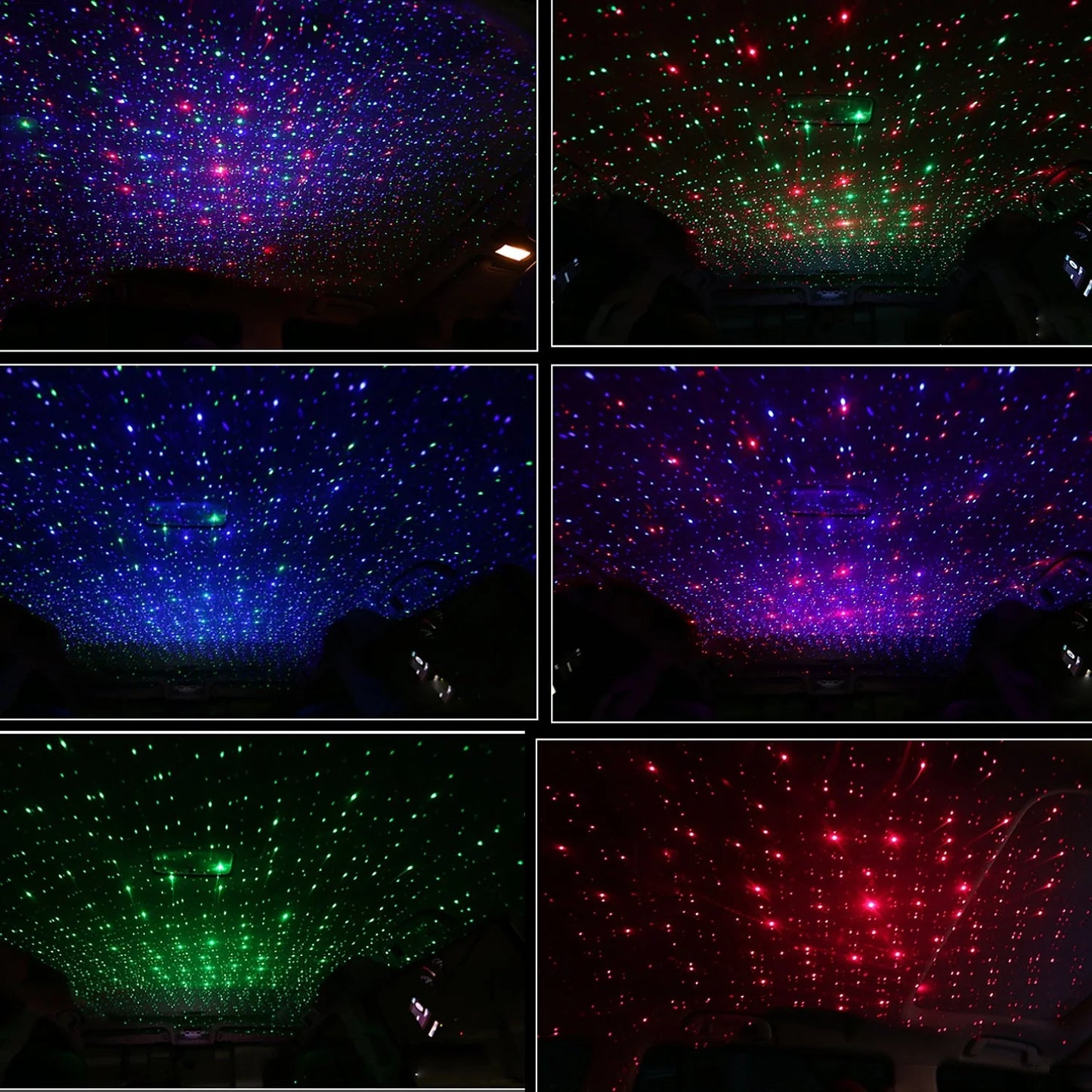 🌌 Indoor & Car Ambient Projector Light – Remote Controlled ✨ | Music Sync 🎶 | 4 Light Modes 🌟 | Magnetic Base 🚗 | Adjustable Brightness & Timer ⏱️