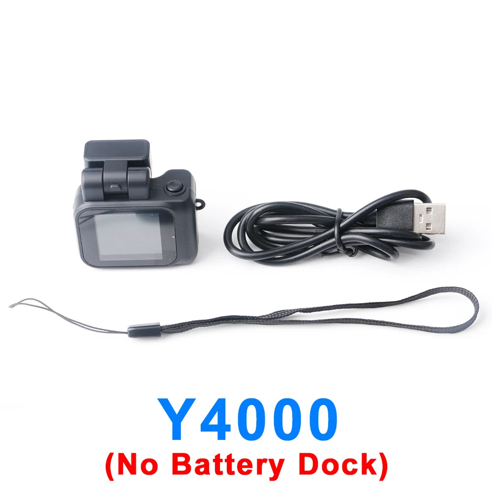 📷 Y4000 Mini Digital Camera – 1080P HD Portable Camcorder with LCD Screen, Flash, and Battery Dock | Loop Recording | Great for Travel, Sports & Kids